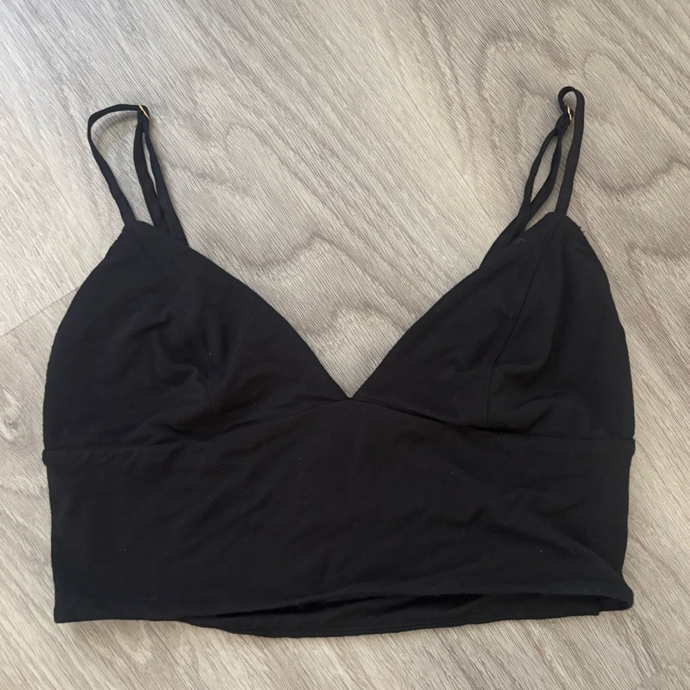 Victoria’s Secret black bralette buttery soft xs